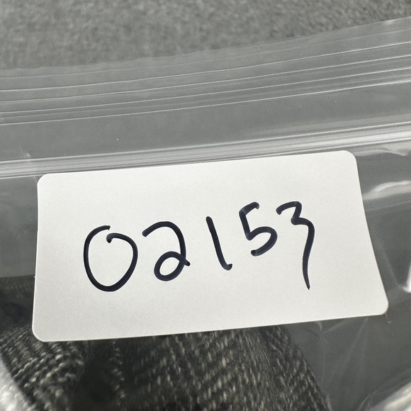 Alan Flusser Blazer Mens 42S Gray Herringbone 100% Lambswool Sport Coat Jacket - Picture 14 of 14